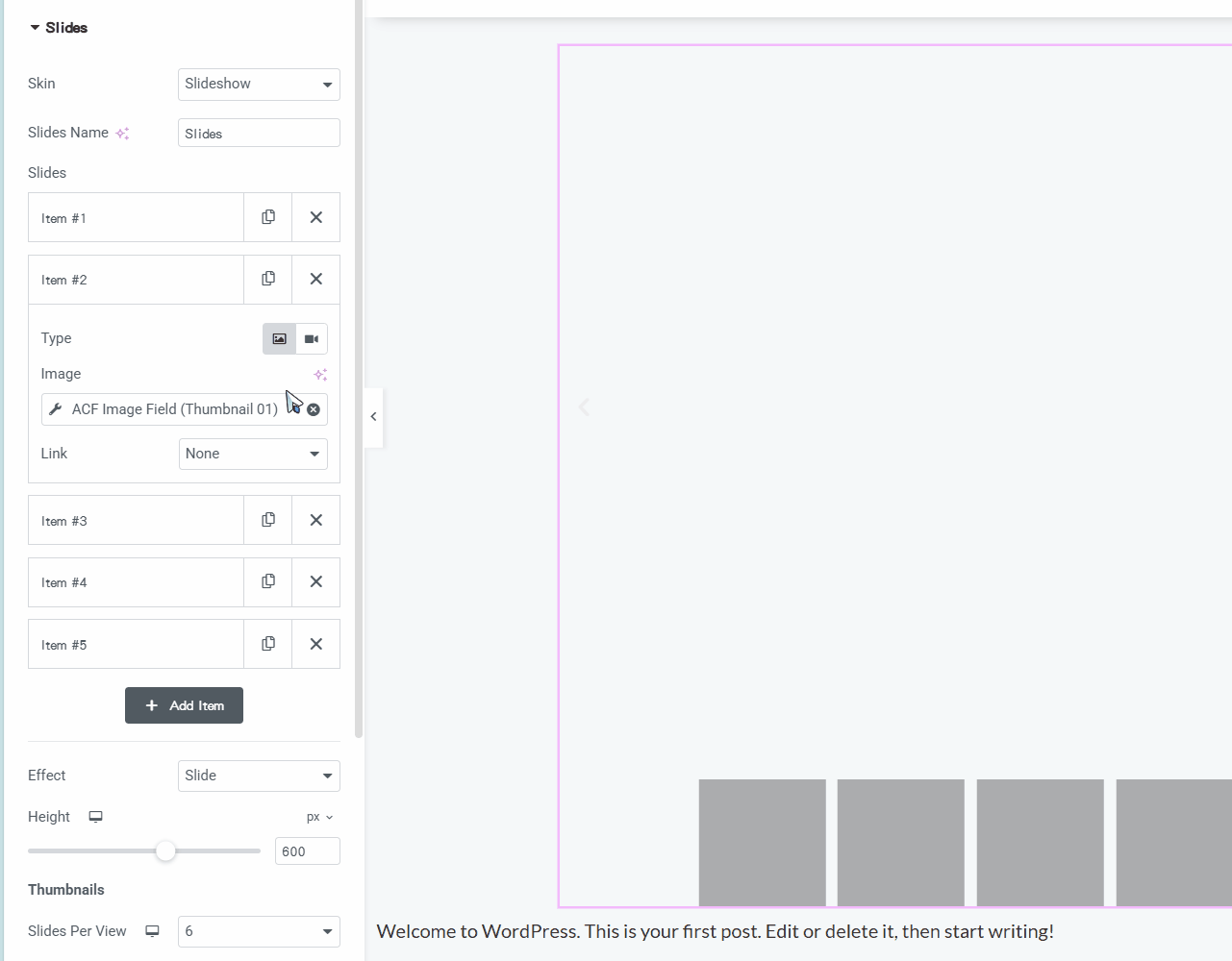 Items调用Dynamic Tags动态标签
